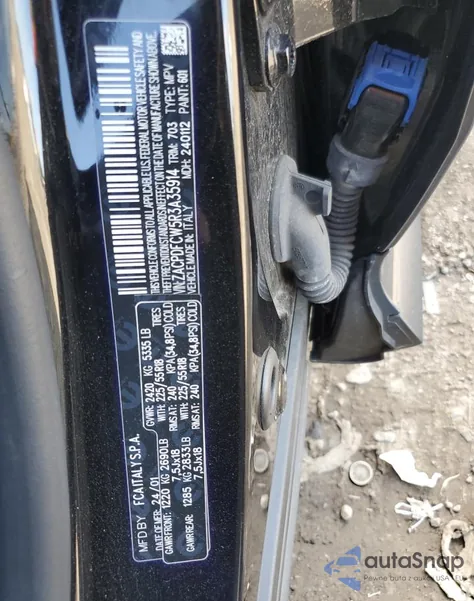 2024 Dodge Hornet R/T z USA, uszkodzony, nr VIN ZACPDFCW5R3A35914